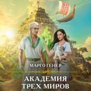 Cover-Bild zum Titel 'Akademiya treh mirov' von 'Margo Gener'