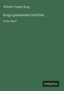 Cover-Bild zum Titel 'Krug's gesammelte Schriften' von 'Wilhelm Traugott Krug'