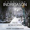 Cover-Bild zum Titel 'Tiefe Schluchten' von 'Arnaldur Indriðason'