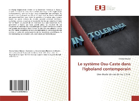 Le système Osu-Caste dans l'Igboland contemporain - Emeka Odunze