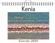 Cover-Bild zum Titel 'Kenia - (Wandkalender 2025, Kalender DIN A4 quer, Monatskalender im Querformat mit Kalendarium, das perfekte Geschenk)' von 'Alexander Zimmermann'