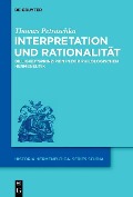 Cover-Bild zum Titel 'Interpretation und Rationalität' von 'Thomas Petraschka'