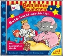 Cover-Bild zum Titel 'Gute-Nacht-Geschichten-Folge36:Die Zoomärchenstund' von 'Benjamin Blümchen'
