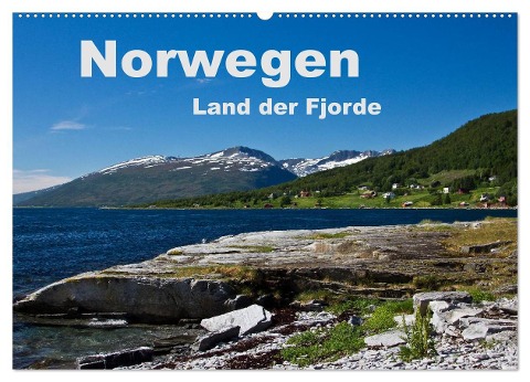 Norwegen - Land der Fjorde (Wandkalender 2025 DIN A2 quer), CALVENDO Monatskalender - Anja Ergler