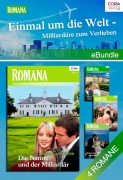 Cover-Bild zum Titel 'Einmal um die Welt - Milliardäre zum Verlieben' von 'Rebecca Winters, Margaret Way, Jennifer Greene, Marian Mitchell, Margaret Way'