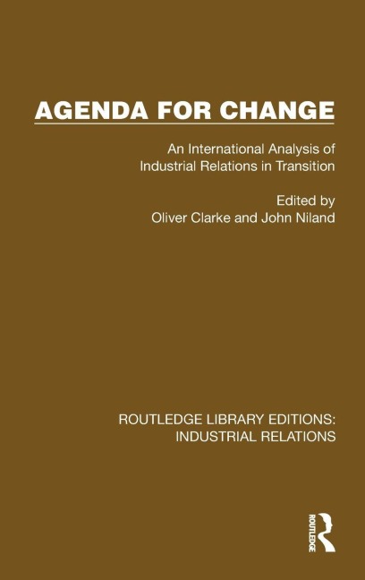 Agenda for Change - 