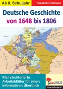 Cover-Bild zum Titel 'Deutsche Geschichte von 1648 bis 1806' von 'Friedhelm Heitmann'