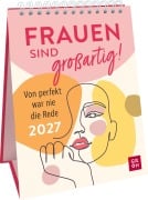 Cover-Bild zum Titel 'Wochenkalender 2027: Frauen sind großartig! Von perfekt war nie die Rede' von ''