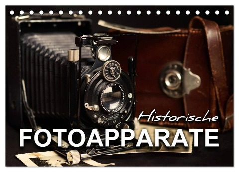 Historische Fotoapparate (Tischkalender 2024 DIN A5 quer), CALVENDO Monatskalender - Renate Bleicher
