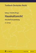 Cover-Bild zum Titel 'Haushaltsrecht' von 'Johannes Schuy, Silke Greth'