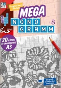Cover-Bild zum Titel 'Mega-Nonogramm 8' von 'Keesing Schweiz AG'