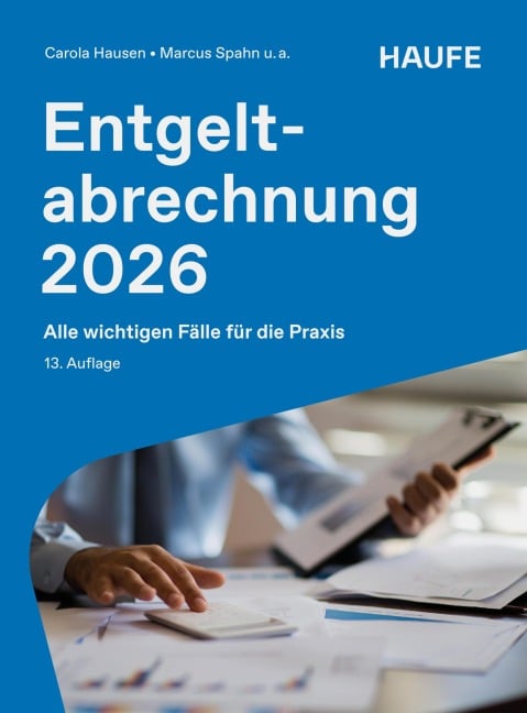 Entgeltabrechnung 2026 - Carola Hausen, Stephan Wilcken, Bernhard Steuerer, Harald Janas, Ralf Bednarz