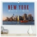 New York - United States of America (hochwertiger Premium Wandkalender 2025 DIN A2 quer), Kunstdruck in Hochglanz - Jens Benninghofen