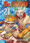 Cover-Bild zum Titel 'Dr. Stone 21' von 'Boichi, Riichiro Inagaki'