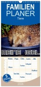 Cover-Bild zum Titel 'Familienplaner 2026 - Meine Igel mit 5 Spalten (Wandkalender, 21 x 45 cm) CALVENDO' von 'Henning von Löwis of Menar'