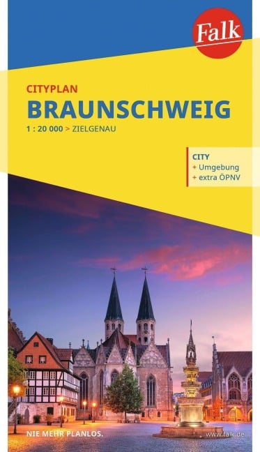Falk Cityplan Braunschweig 1:18.500 - 