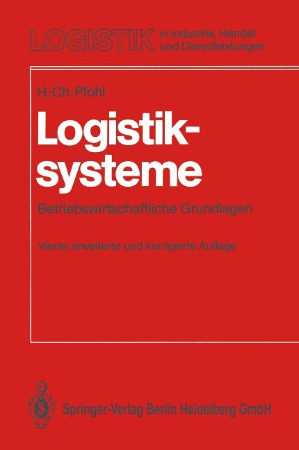 Logistiksysteme - Hans-Christian Pfohl