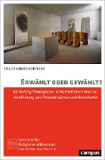 Cover-Bild zum Titel 'Erwählt oder gewählt?' von 'Uta Elisabeth Hohmann'