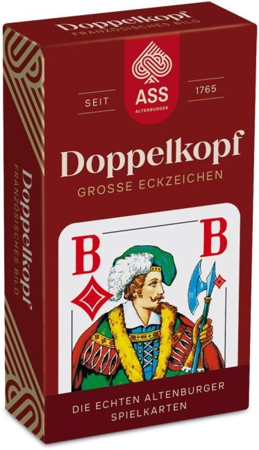 Doppelkopf große Eckzeichen französisches Bild NEU - 