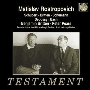 Recital M.Rostropowitsch - M. /Britten Rostropowitsch