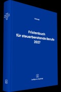 Cover-Bild zum Titel 'Fristenbuch für steuerberatende Berufe 2027' von ''
