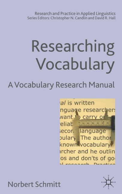 Researching Vocabulary - N. Schmitt