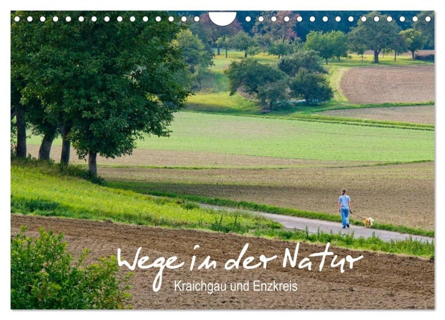 Wege in der Natur - Kraichgau und Enzkreis (Wandkalender 2026 DIN A4 quer), CALVENDO Monatskalender - Harald Spies