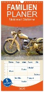 Familienplaner 2025 - Motorrad Oldtimer mit 5 Spalten (Wandkalender, 21 x 45 cm) CALVENDO - Gabi Siebenhühner