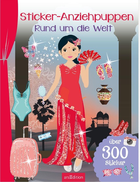Sticker-Anziehpuppen - Rund um die Welt - 