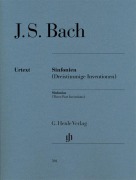 Cover-Bild zum Titel 'Sinfonien (Dreistimmige Inventionen) für Klavier zu zwei Händen. Revidierte Ausgabe von HN 360' von 'Johann Sebastian Bach'