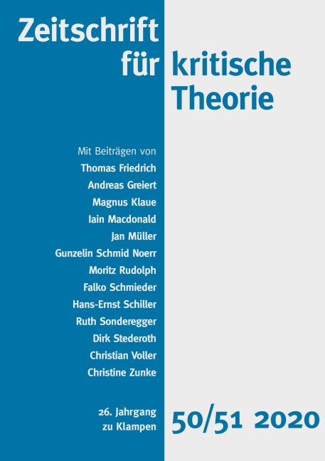 Zeitschrift für kritische Theorie - 