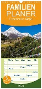 Familienplaner 2024 - Faszination Nepal mit 5 Spalten (Wandkalender, 21 x 45 cm) CALVENDO - Jens König