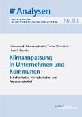 Cover-Bild zum Titel 'Klimaanpassung in Unternehmen und Kommunen' von 'Mahammad Mahammadzadeh, Esther Chrischilles, Hendrik Biebeler'