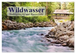 Cover-Bild zum Titel 'Wildwasser. Gebirgsbäche und Wasserfälle (Wandkalender 2026 DIN A2 quer), CALVENDO Monatskalender' von 'Elisabeth Stanzer'