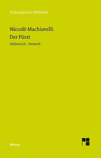 Der Fürst - Niccolò Machiavelli