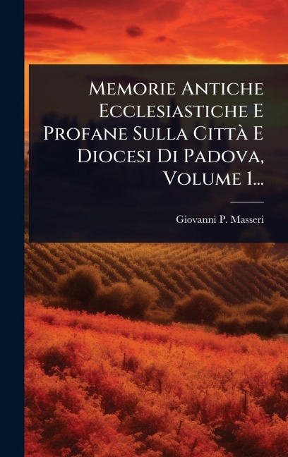 Memorie Antiche Ecclesiastiche E Profane Sulla CittÃ E Diocesi Di Padova, Volume 1... - Giovanni P Masseri