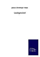 Laubgewind - Jakob Christoph Heer