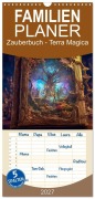 Cover-Bild zum Titel 'Familienplaner 2027 - Zauberbuch - Terra Magica mit 5 Spalten (Wandkalender, 21 x 45 cm) CALVENDO' von 'Steffen Gierok-Latniak'