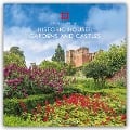 Historic Houses, Gardens and Castles - Historische Landsitze, Gärten, Schlösser und Burgen 2025 - 12-Monatskalender - Carousel Calendar