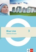 Cover-Bild zum Titel 'Blue Line 3. Workbook mit Audios Klasse 7' von ''