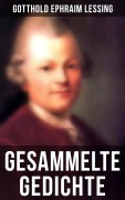 Cover-Bild zum Titel 'Gesammelte Gedichte' von 'Gotthold Ephraim Lessing'