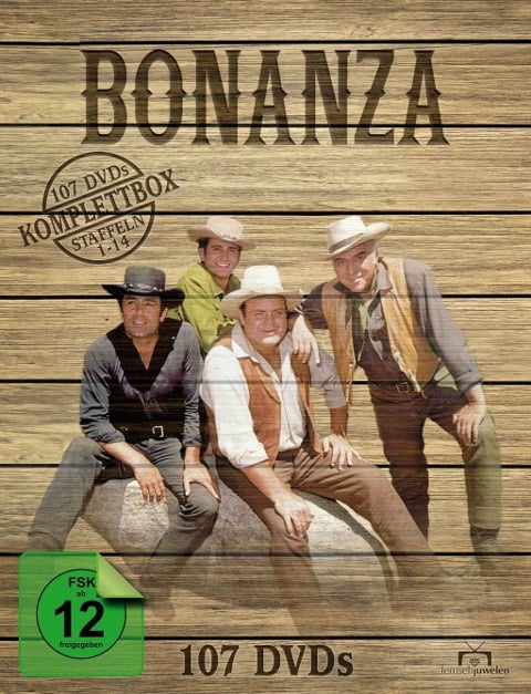 Bonanza - Komplettbox (Staffel 1-14) - 