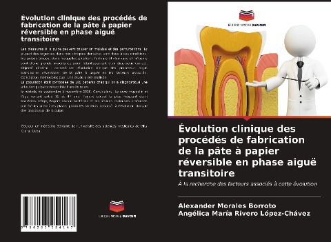 Évolution clinique des procédés de fabrication de la pâte à papier réversible en phase aiguë transitoire - Alexander Morales Borroto, Angélica María Rivero López-Chávez