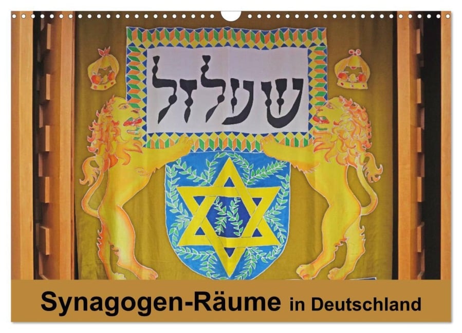 Synagogen-Räume in Deutschland (Wandkalender 2025 DIN A3 quer), CALVENDO Monatskalender - Hans-Georg Vorndran