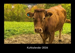 Cover-Bild zum Titel 'Kuhkalender 2026 Fotokalender DIN A3' von 'Tobias Becker'