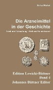 Cover-Bild zum Titel 'Die Arzneimittel in der Geschichte' von 'Erika Hickel'