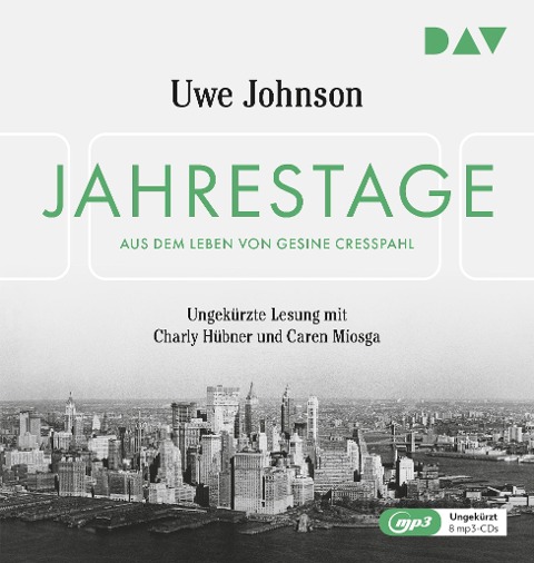 Jahrestage. Aus dem Leben von Gesine Cresspahl