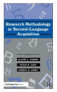 Research Methodology in Second-Language Acquisition - 