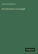 Cover-Bild zum Titel 'Der böse Baron von Krosigk' von 'Paul Schreckenbach'