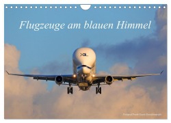 Cover-Bild zum Titel 'Flugzeuge am blauen Himmel (Wandkalender 2026 DIN A4 quer), CALVENDO Monatskalender' von 'Frank Gayde'